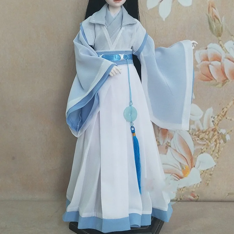 1/6 1/4 1/3 scala BJD o figura vestiti per bambole Costume antico Hanfu per BJD/SD OB27 YOSD MSD SSDF forte zio accessori C0687