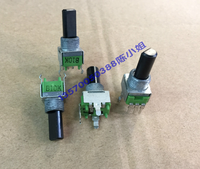 Taiwan alpha rk09 potentiometer b10k single link shaft length 17mm power amplifier 3-pin potentiometer