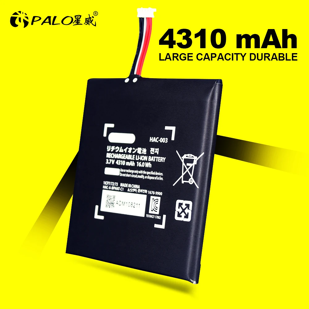 

HAC-003 Battery Replacement Repair for Nintend Nitendo Switch Console 3.7V 4310mAh Li-ion Rechargeable Batteries