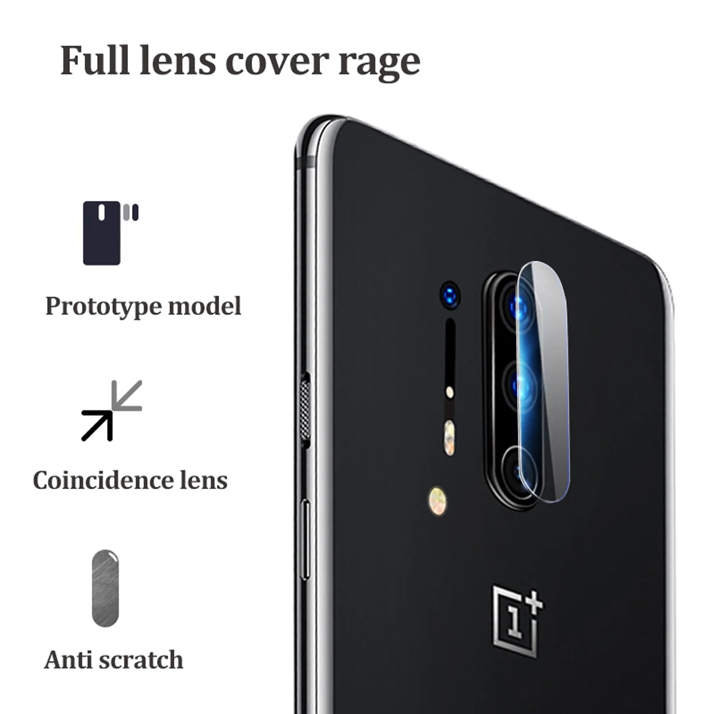 5/3/1Pcs Camera Lens for oneplus 8 7 7T pro 6 6T Z Nord Camera protector Tempered Glass protective Film phone screen protector