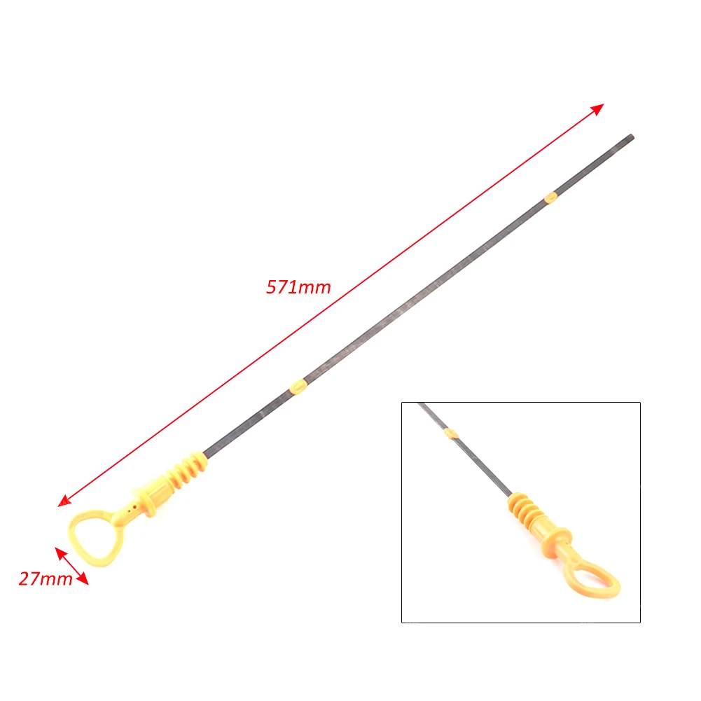 WarriorsArrow Engine Oil Dipstick Measure Level For Golf Jetta Beetle 1999-2005 2.0L 2.0T 06B115611B 06B115611R