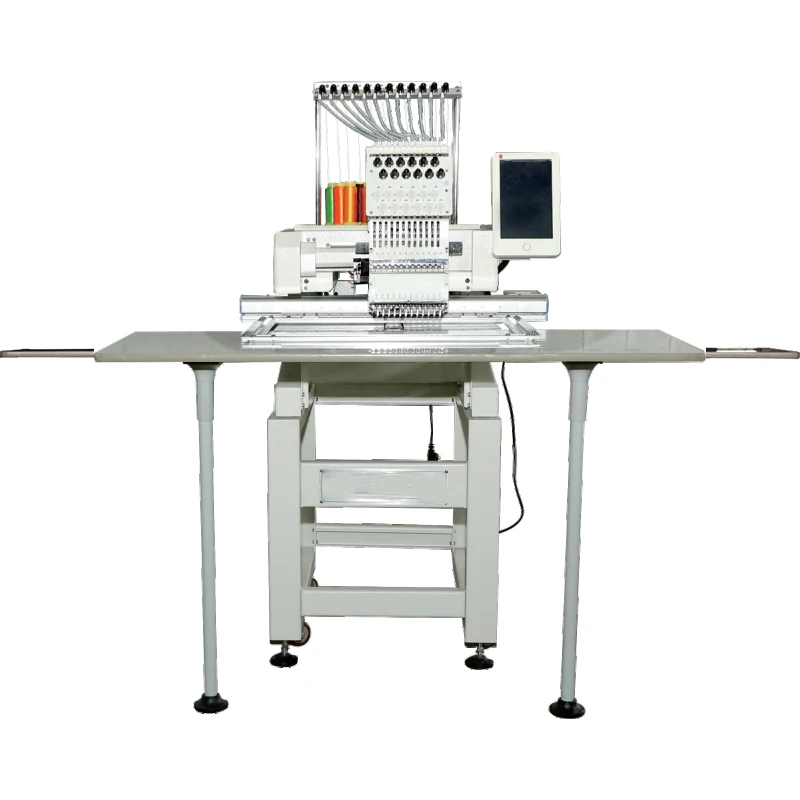 500mm*1200mm one Head Computerized Embroidery Machine For Hat T-Shirt Flat Embroidery