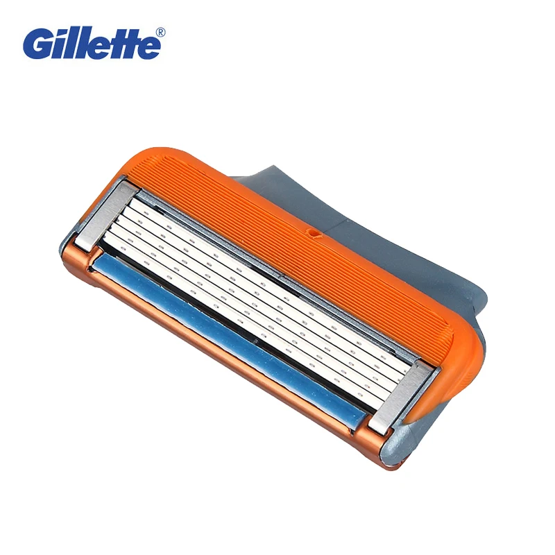 Gillette Fusion Razor Blade Original Shaving Razor Blades Genuine Shaver for Man Safety Shaving Blades Razor 4 Pcs/pack