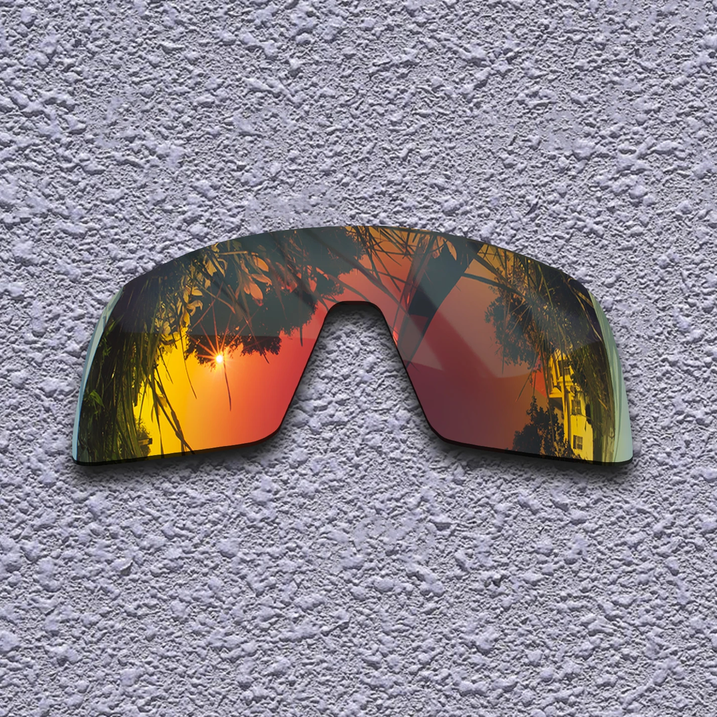 Fire Red Polarized Replacement Lenses for Sutro Sunglasses