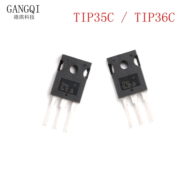 5PCS TIP3055 TIP34C TIP35CW TIP2955 TIP36C TO-247  NPN New And Original IC TO247