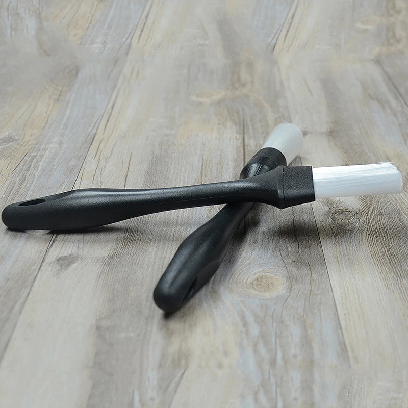 Picture 6: Cleaning Tool Brush for Kitchen Bar Dust Removal Sweep Powder Long Handle Durable Nylon Brushs Coffee Machine Cleaning Brush