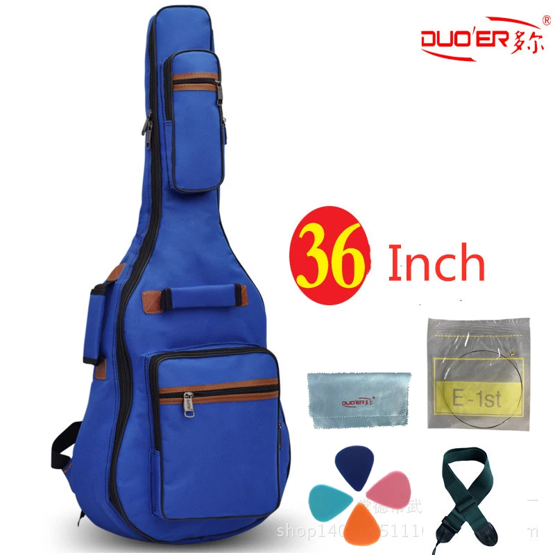 Portable 34 Inch Guitar Bags Waterproof sponge EPE Backpack Breathable 36 Inch Guitar Bag Customize Wholesale