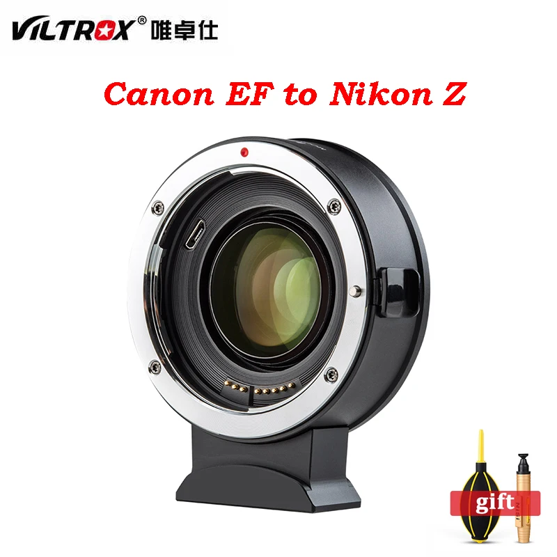 

VILTROX EF-Z2 Lens Adapter Auto Focus 0.71x Reducer Speed Booster for Canon EF Mount Lens to Nikon Z Mount Cameras Z7 Z50 Z6