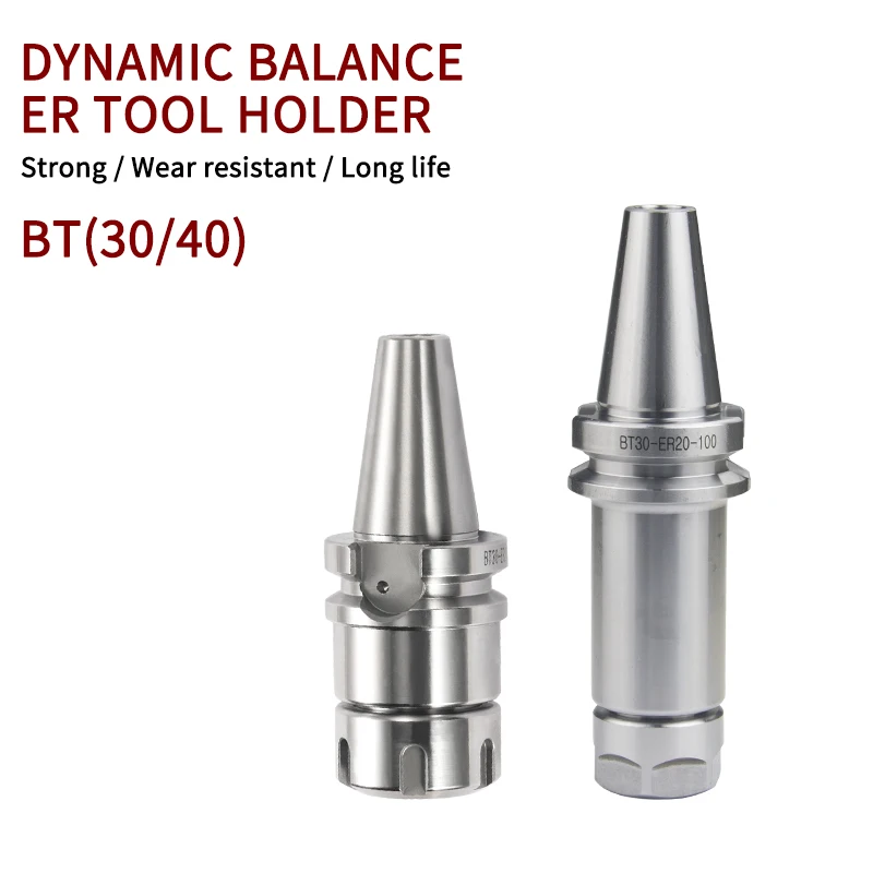 BT30/BT40-ER tool holder dynamic balance ER16 ER20 ER25 ER32 70-100L knife shank for CNC machining center tool holder