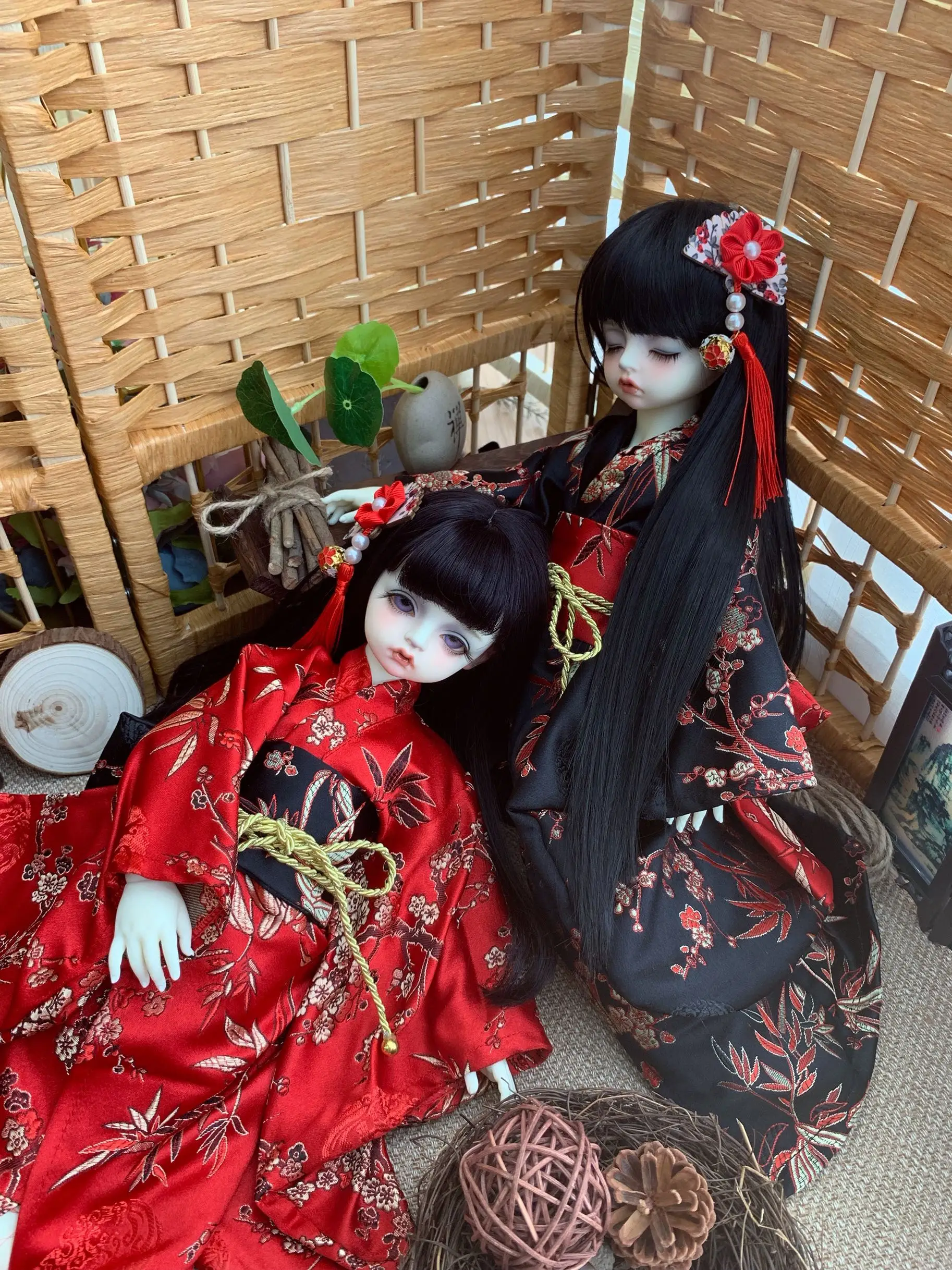 

blyth 1/6 1/4 1/3 scale BJD clothes accessories ancient costume Japanese kimono yukata for BJD/SD YOSD MSD SD13 doll C0454