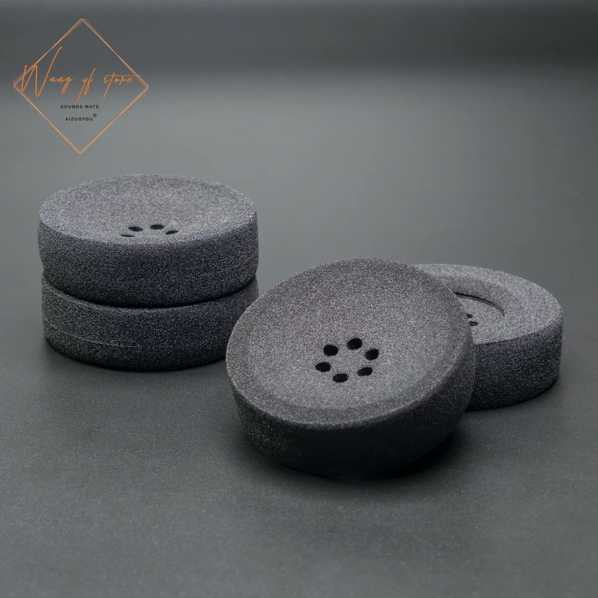 豪華な大型サイズのイヤーパッドフォームクッション KOSS ポルタプロ PP KSC35 KSC75 KSC55 ヘッドフォン 2 ペア