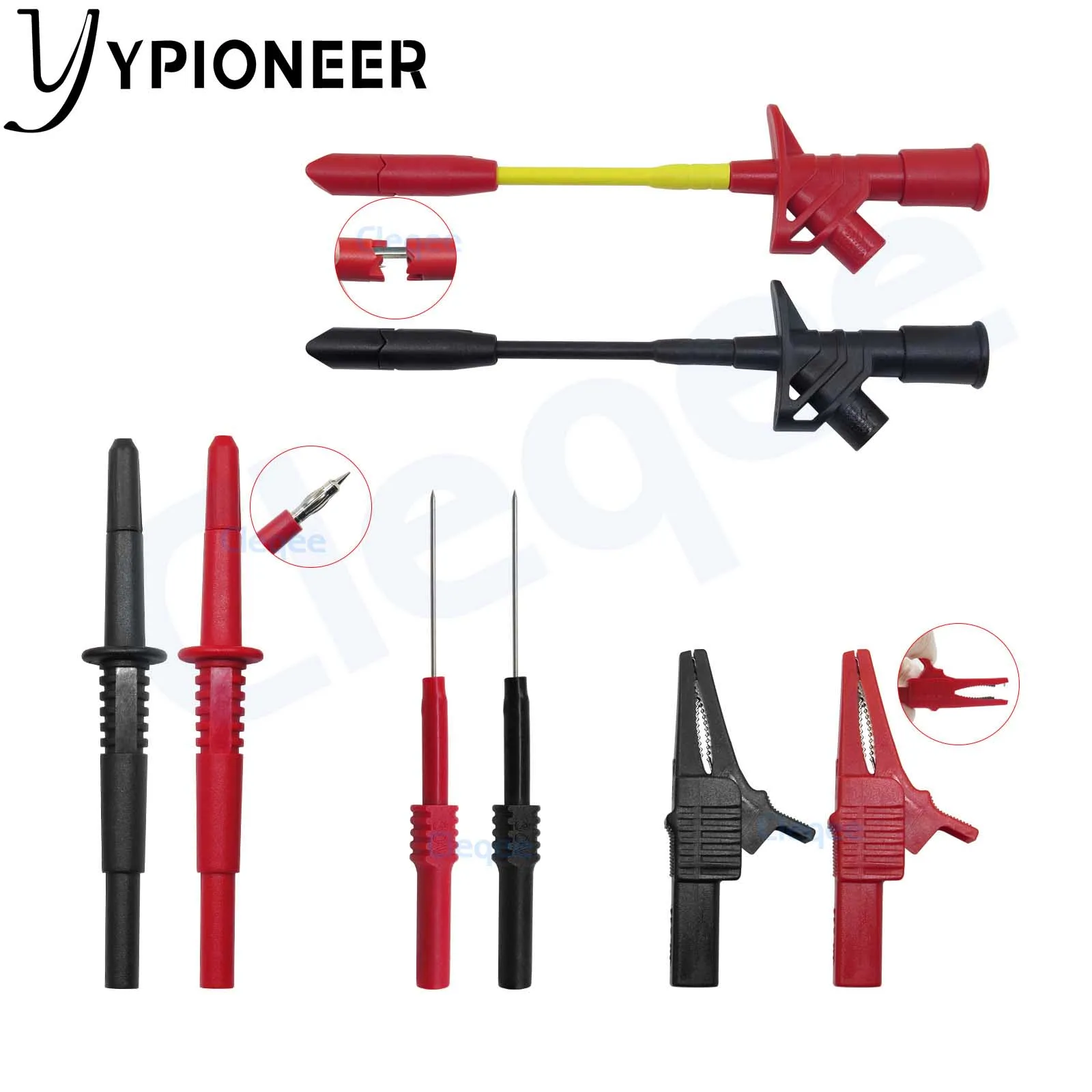 Imagem -03 - Ypioneer-kit de Teste de Multímetro Automotivo P70 Peças para Conserto de Carro e Manutenção Elétrica