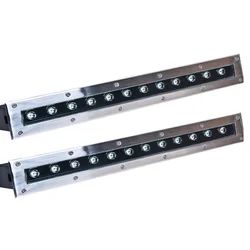 Waterproof IP65 RGB   square rectangle LED Underground Lights led recessed inground lights