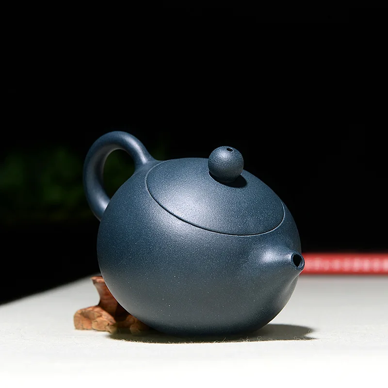 

Chinese yixing tea pot Handmade purple clay xishi zisha teapot ore beauty kettle Custom tea set Ball hole filter 180ml MJ