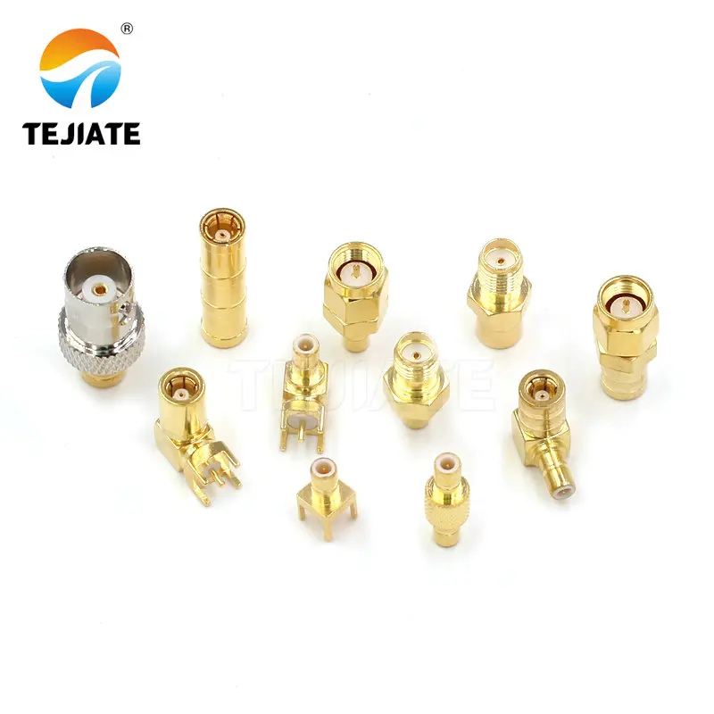 2PCS SMB RF Adapter Antenna Pedestal SMA to SMB-JJ/KK L-type BNC/SMA Male To SMB Male Header SMB Double Way Connector