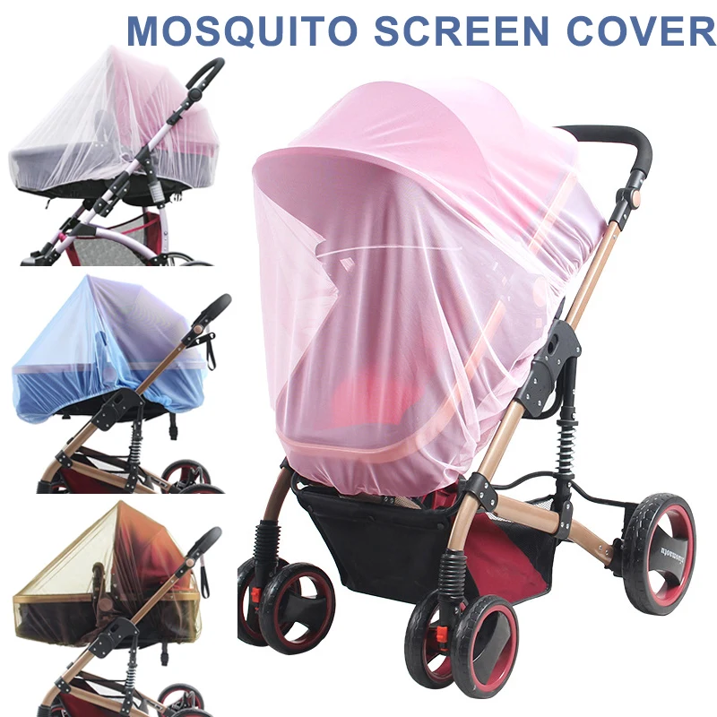 2020 New Baby Stroller Mosquito Net Infant Car Seats Insect Net Mosquito Repellent for Carriers Cradles Crib