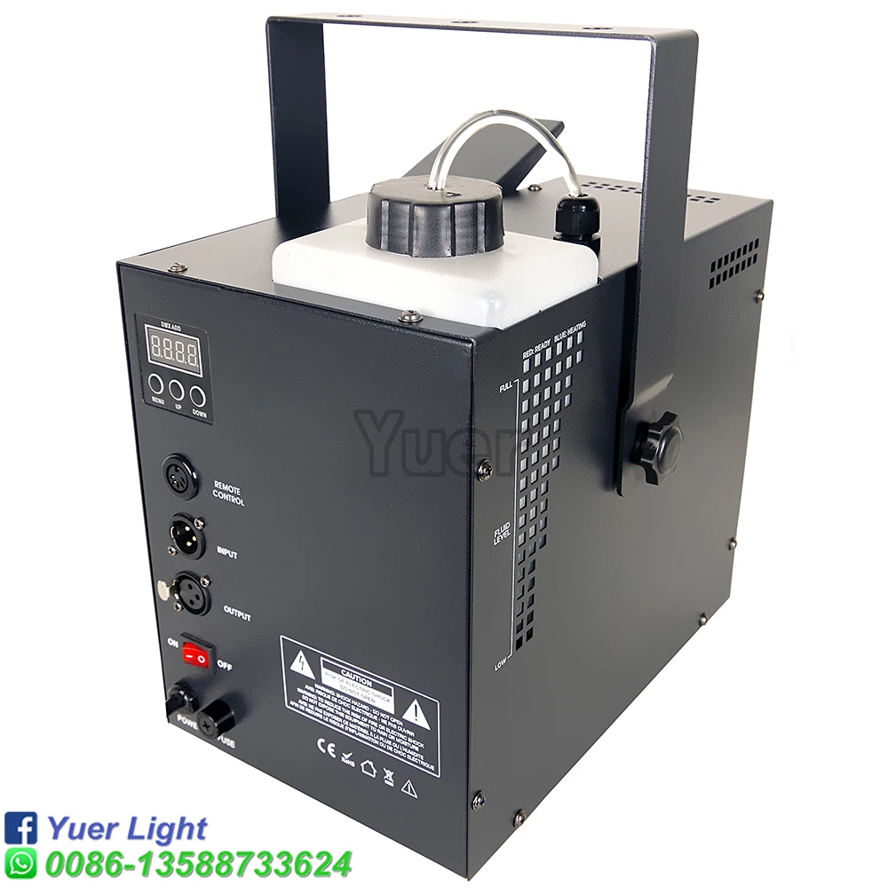 DMX512 1200W Haze Rookmachine Afstandsbediening Rookmachine Dj Disco Moving Head Licht Bruiloft Bar Club Stage Effecten apparatuur