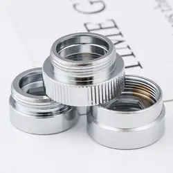 Conector de aireador de grifo de cocina, adaptador de ahorro de agua, rosca interior exterior de Metal, 16/18/20/22/24/28/mm a 22mm con junta