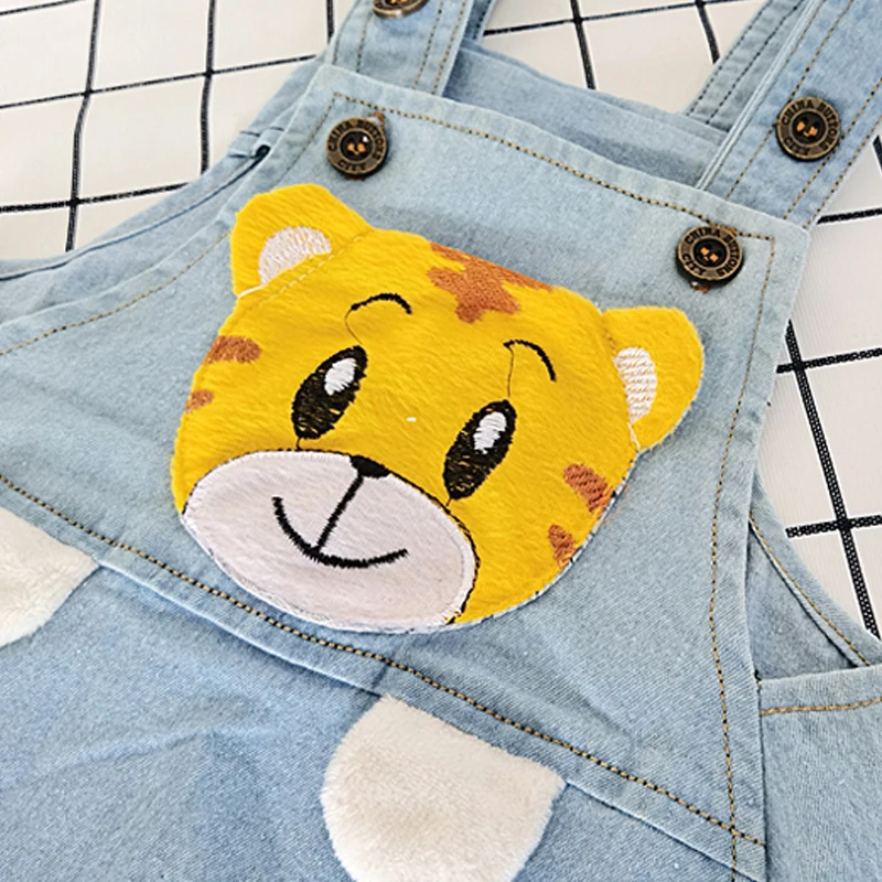 IENENS Baby Boy Girl Bodysuit Denim Clothing Summer Jumpsuit Cartoon Jumper Outfits Newborn Infant Clothes Overalls Dungarees