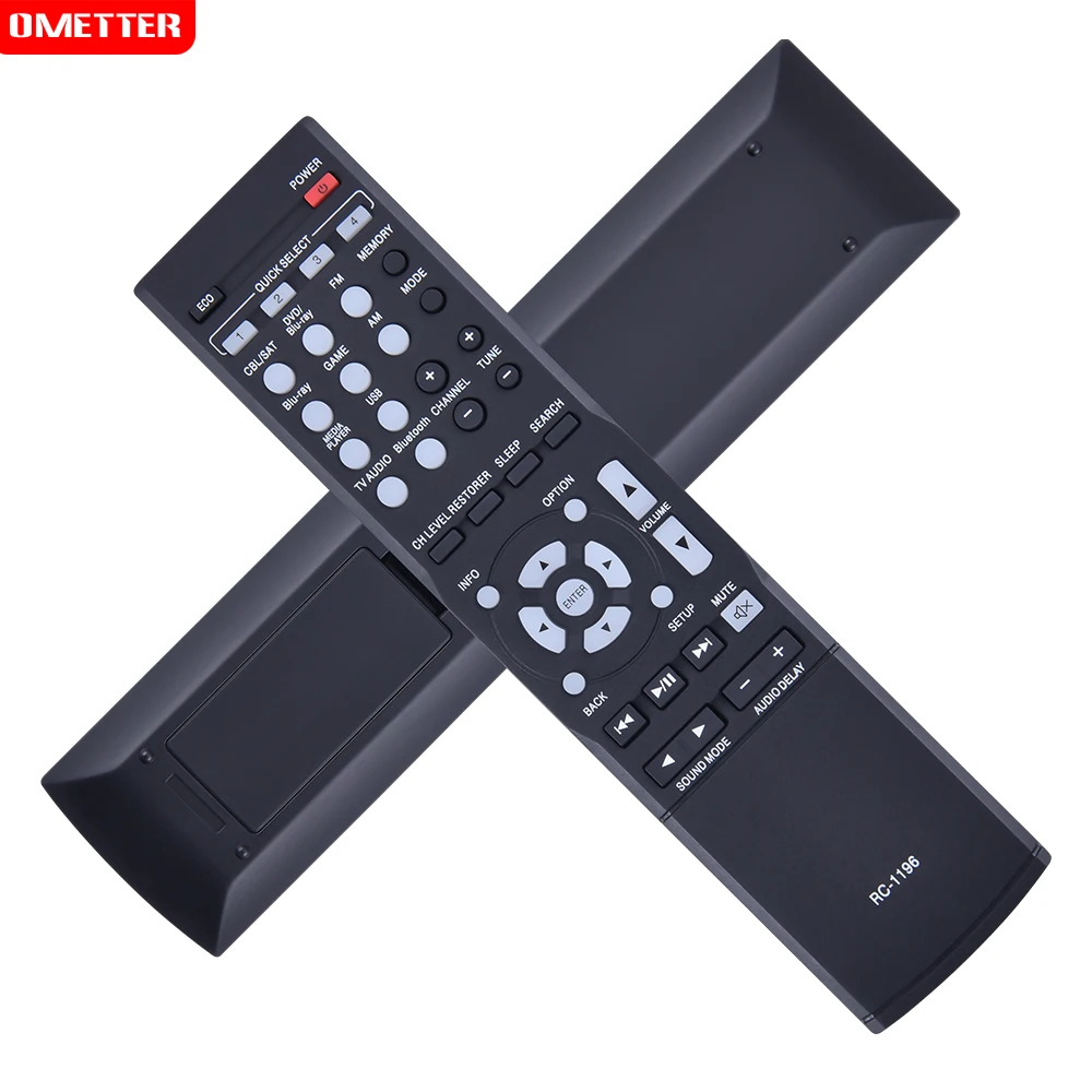 RC-1196 Replace Remote for Denon AV Receiver AVR-S500BT AVR-S510BT AVR-X520BT AVR-X510BT