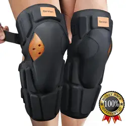 Benken Motorcycle Knee Pads Protector Motocross Snowboard Skateboard Ski Roller Hockey Sports Protection Support MTB Kneepad Set