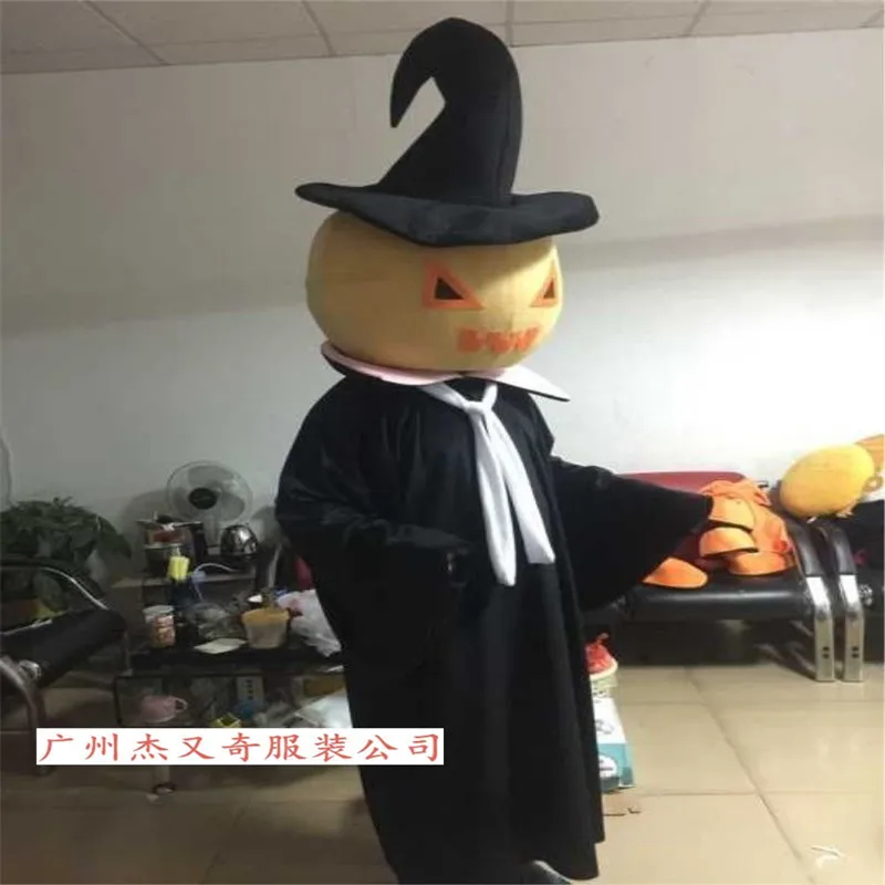 

Halloween Dress Up Pumpkin Mascot Cosplay Pumpkin Headgear Doll Costume Props Flyer