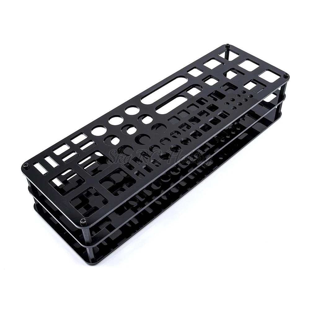 Screwdriver Storage Rack Holder Screwdriver Organizers for Hex Cross Screw Driver RC Tools Kit Organizers 63 Hole Without Tools