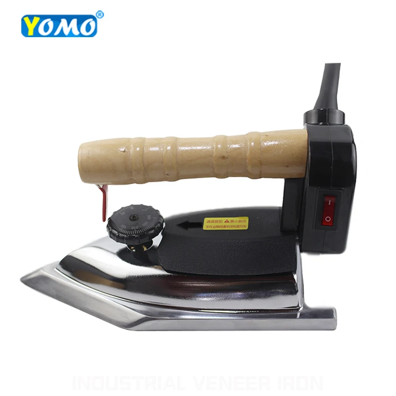 Wood Veneer Iron With Irregular Shape High Temperature Industrial 1500W Dry Wood Veneer Wet Veneer Iron Furniture Helper Tools