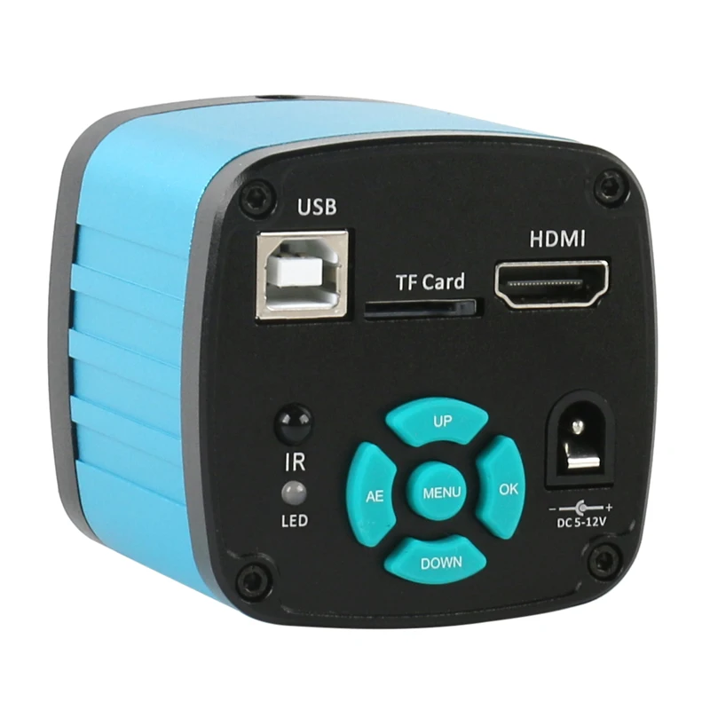1080P 2K 48MP 4K HDMI USB Industrial Zoom 180X 300X Video Microscope Camera Work System For Precise PCB Watch Phone Soldering