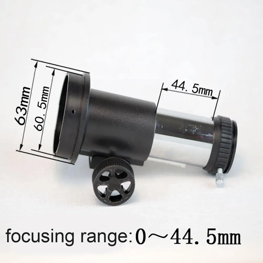 

60MM Astronomical Telescope Focuser DIY Accessories 0-44.5mm Telescope Astronomical 0-127mm Refracting Mount Focusing / U4P5