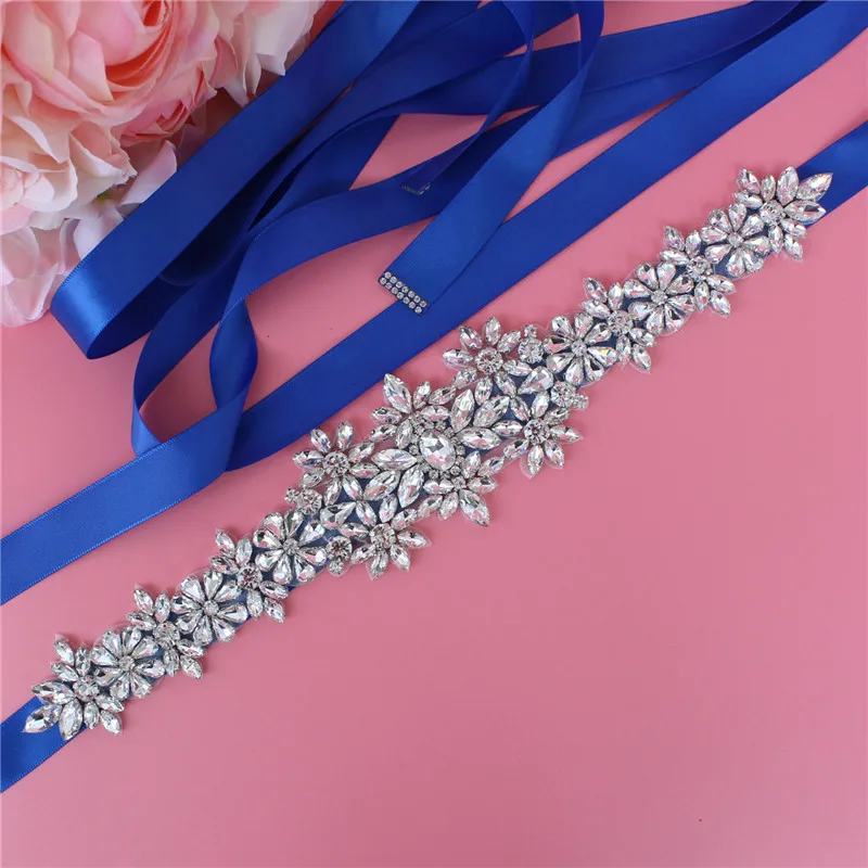 Cintura di strass di cristallo cintura elastica da donna cintura larga decorativa fatta a mano per cappotto da abito accessori per abbigliamento per feste di matrimonio