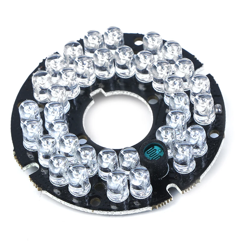 90 degrees CCTV Accessories infrared light 36 Grain IR LED board for Surveillance cameras night vision diameter 53mm