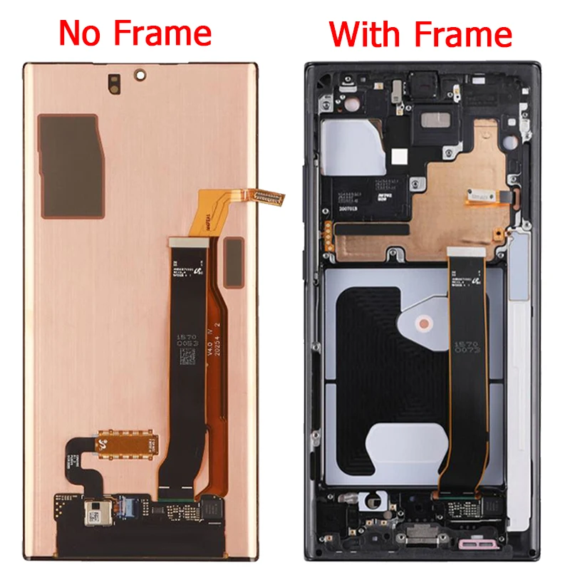 N986B Display For Samsung Note 20 Ultra Display With Frame 6.9\