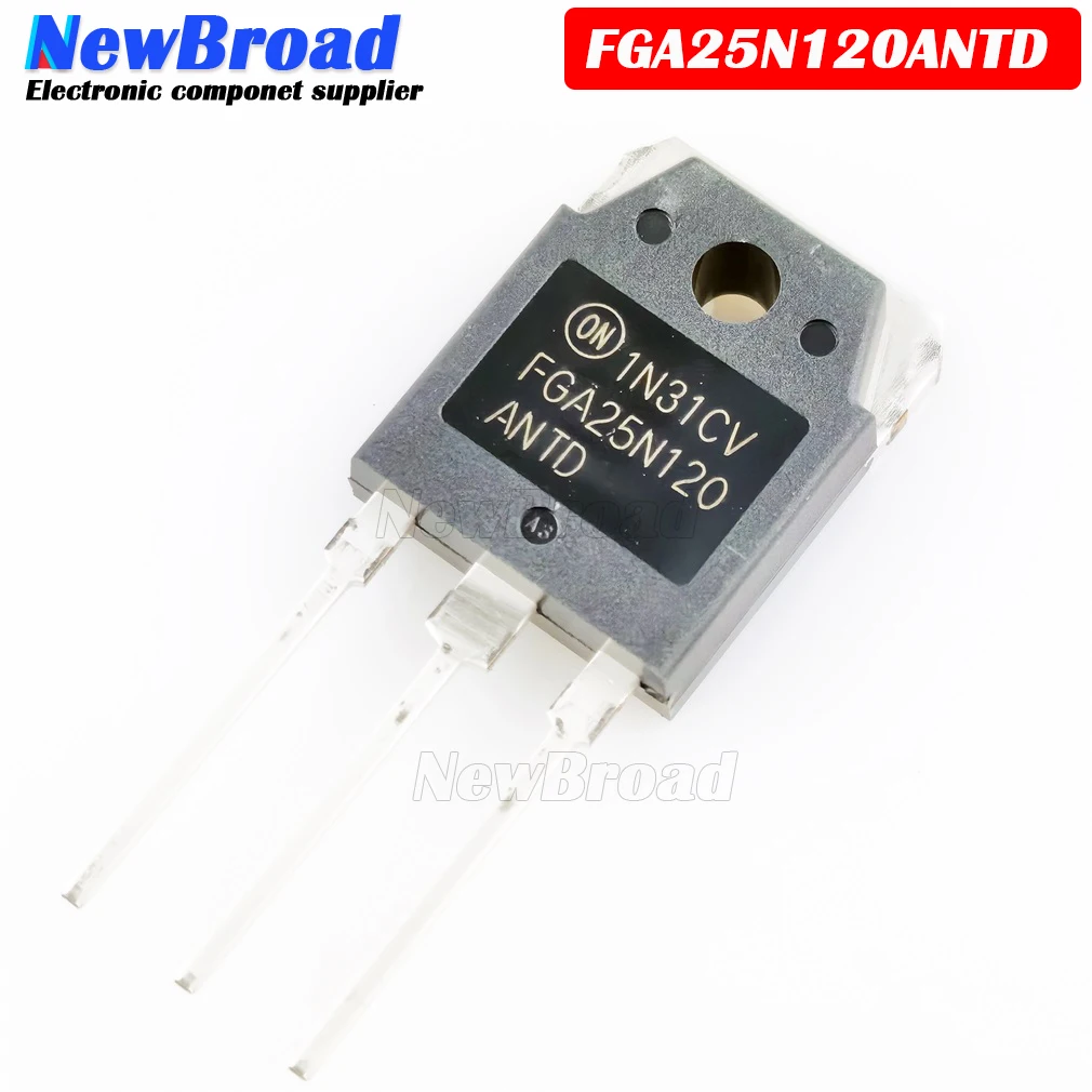 2PCS Triode FGA25N120 25N120 ANTD FGA25N120ANTD IGBT Induction Cooker Power Tube 25A 1200V