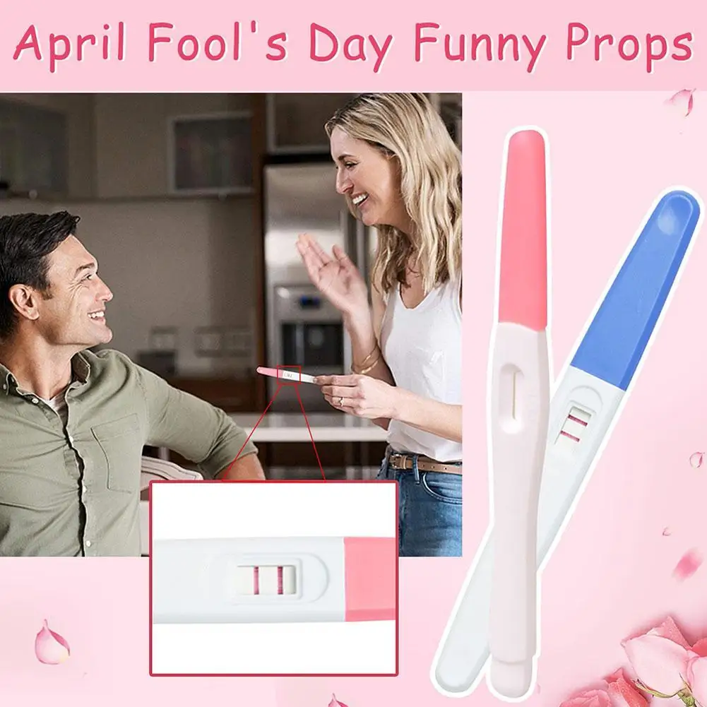 Fake Prank Joke Pregnancy Test Fool's Day Practical Joke Fidget Toys Adult Women Men Fun Boyfriend Toy Whole Person Test Stick