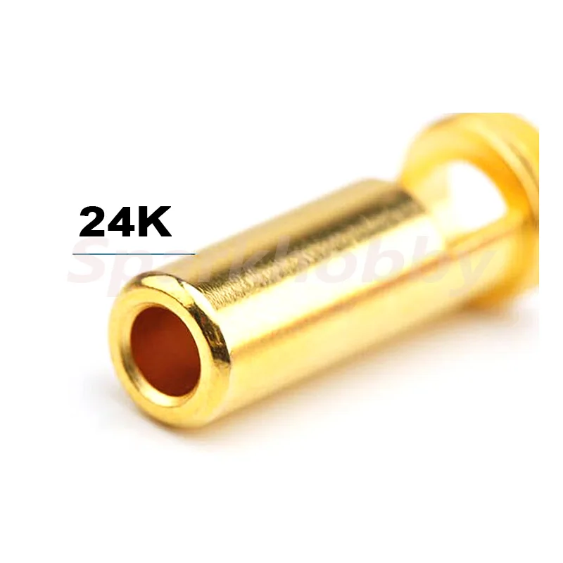 1PC AMASS AS150 7mm Banana Plug 7mm Male and Female Gold Plated High Current Red Balck connector for RC High Voltage Battery