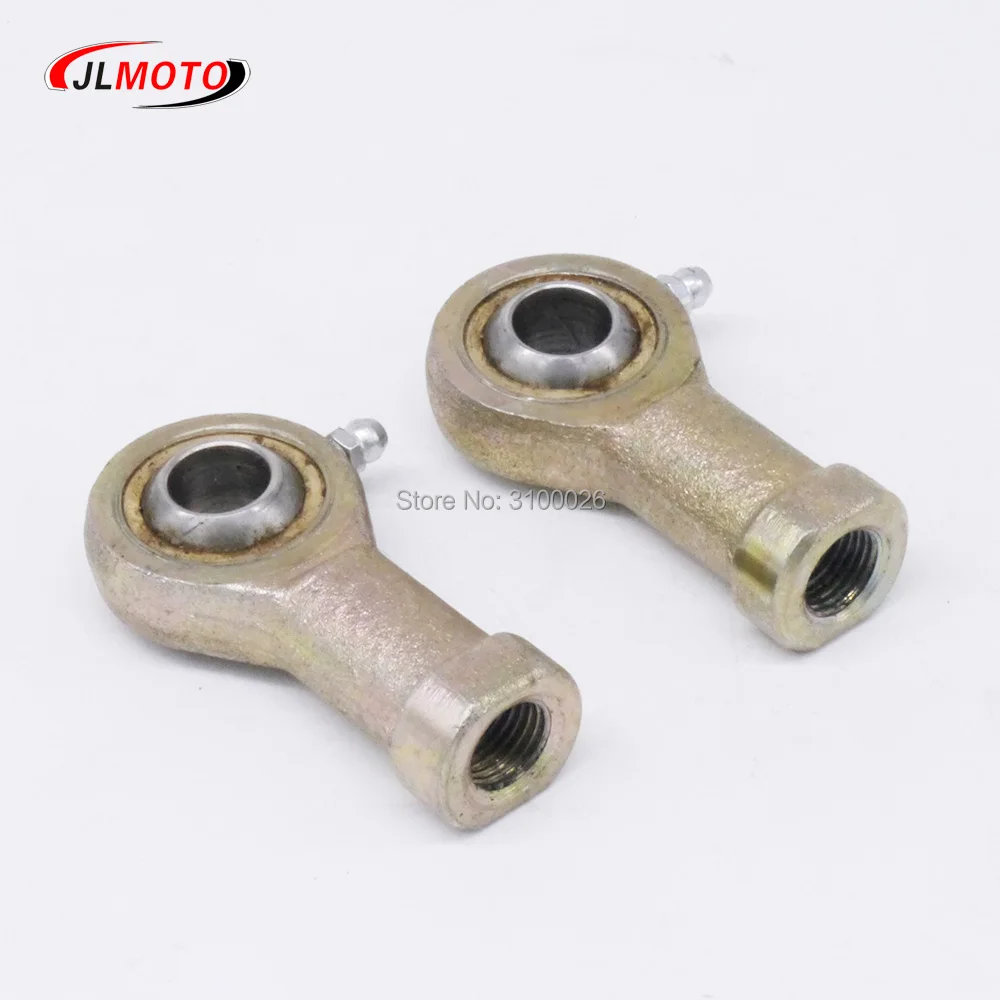 1Pair 14mm M14 Left&Right Hand Thread Steering Tie Rod Ends kit Fit For 300CC 400CC Electric ATV Go Kart Buggy UTV Bike Parts