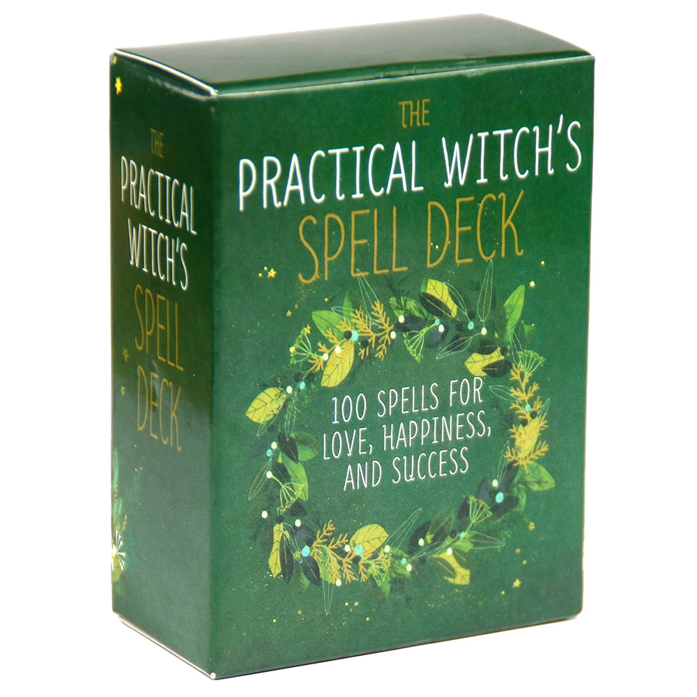 

The Practical Witch's Spell Deck 100 Spells for Love Happiness and Success card game deck tarot oracle