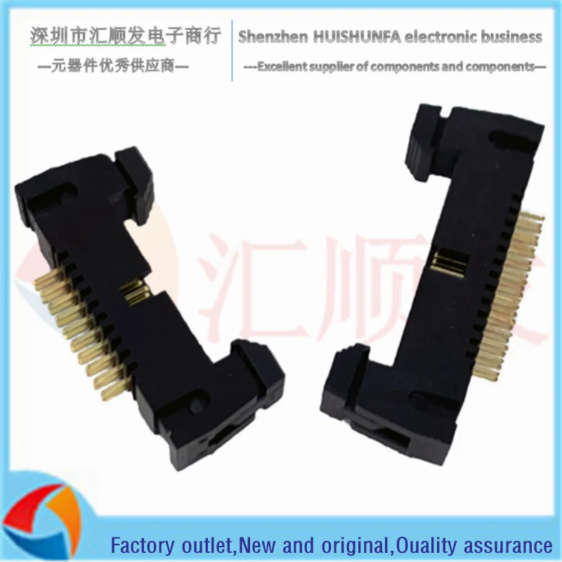 Encaixe reto 1.27/14/16/20/26/30/DC2-10P do chifre da agulha do passo do soquete 34/40mm do chifre