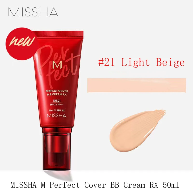 MISSHA M Signature Real Complete BB Cream Foundation Perfect Cover Cho Bo Yang  Makeup Original Korean Cosmetics