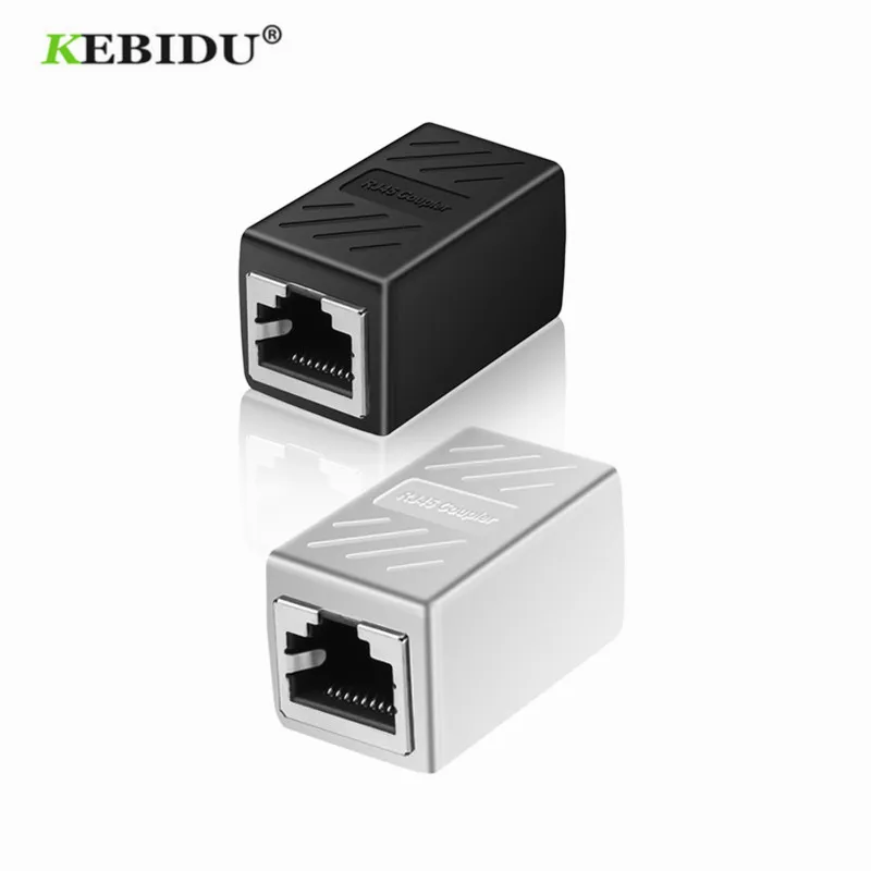 Kebidumei-كابل إيثرنت LAN ، RJ45 ، CAT 5 ، 5E ، 6 ، 6a ، أنثى إلى أنثى