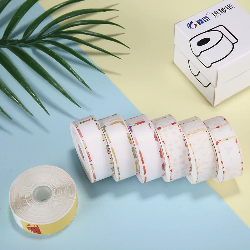 3~10Roll 12mm*40mm Niimbot D11 D110 Thermal Label Paper Waterproof Self Adhesive Production Date Price Paper D11 Label Sticker