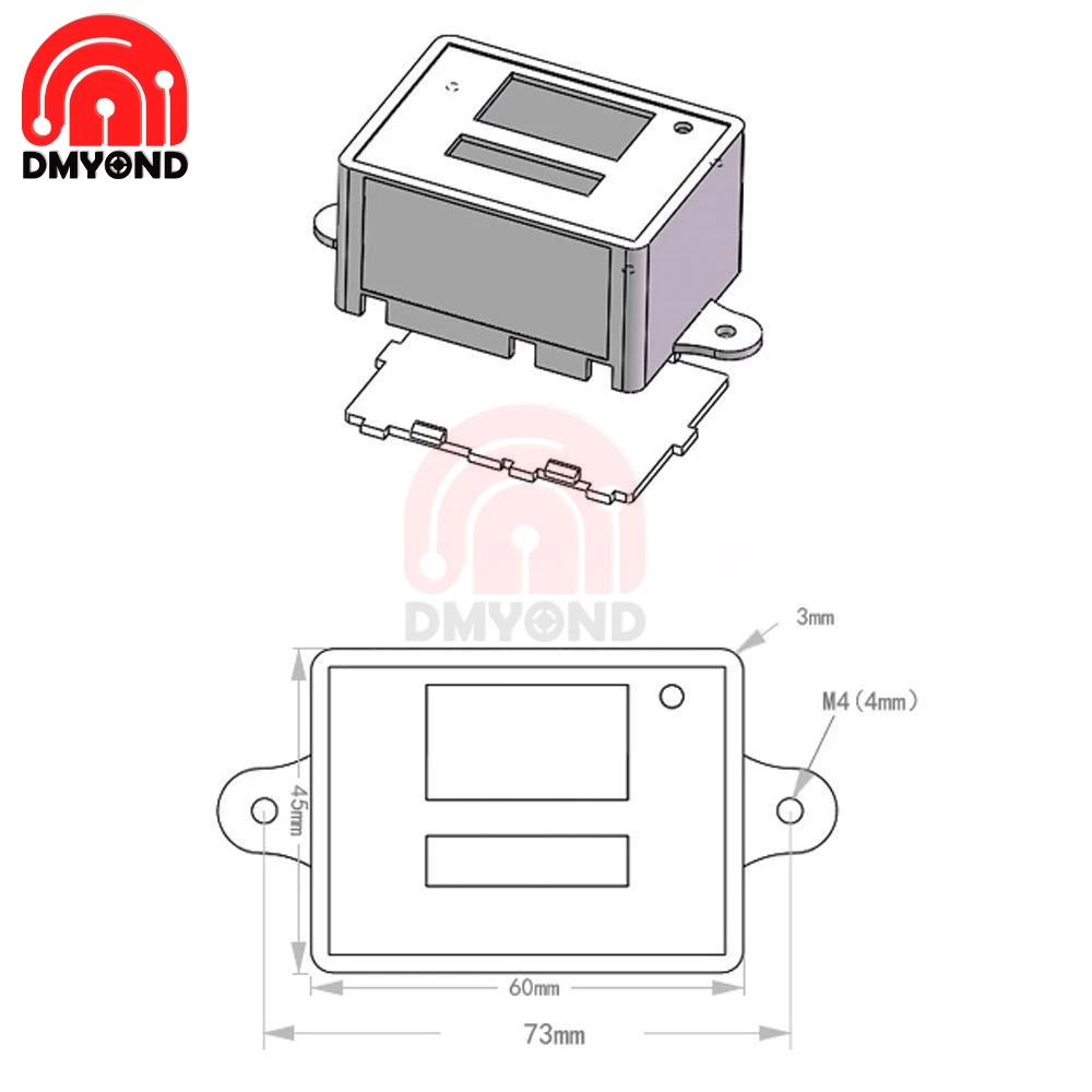 Imagem -05 - Controlador de Umidade Digital Sensor de Umidade Sonda Interruptor Regulador Higrómetro Controlador de Umidade Xh-w3005 12v 24v 220v