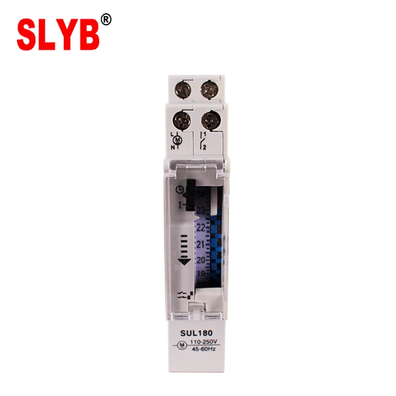 24Hour Automatic Types Of 220V Air Conditioner Analog Mechanical Weekly Rotary Slim Timer Switch SUL180 TB45 SUL180A