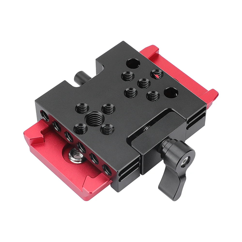 CAMVATE Manfrotto Quick Release Plate + Baseplate Clamp For Manfrotto 577/ 501/ 504/  Tripod Head Mount DSLR Camera Rig