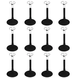 12 WIDE WAIST Action Figure DISPLAY STANDS 1/6 Action Figure plastic metal Display Stand with plastic base