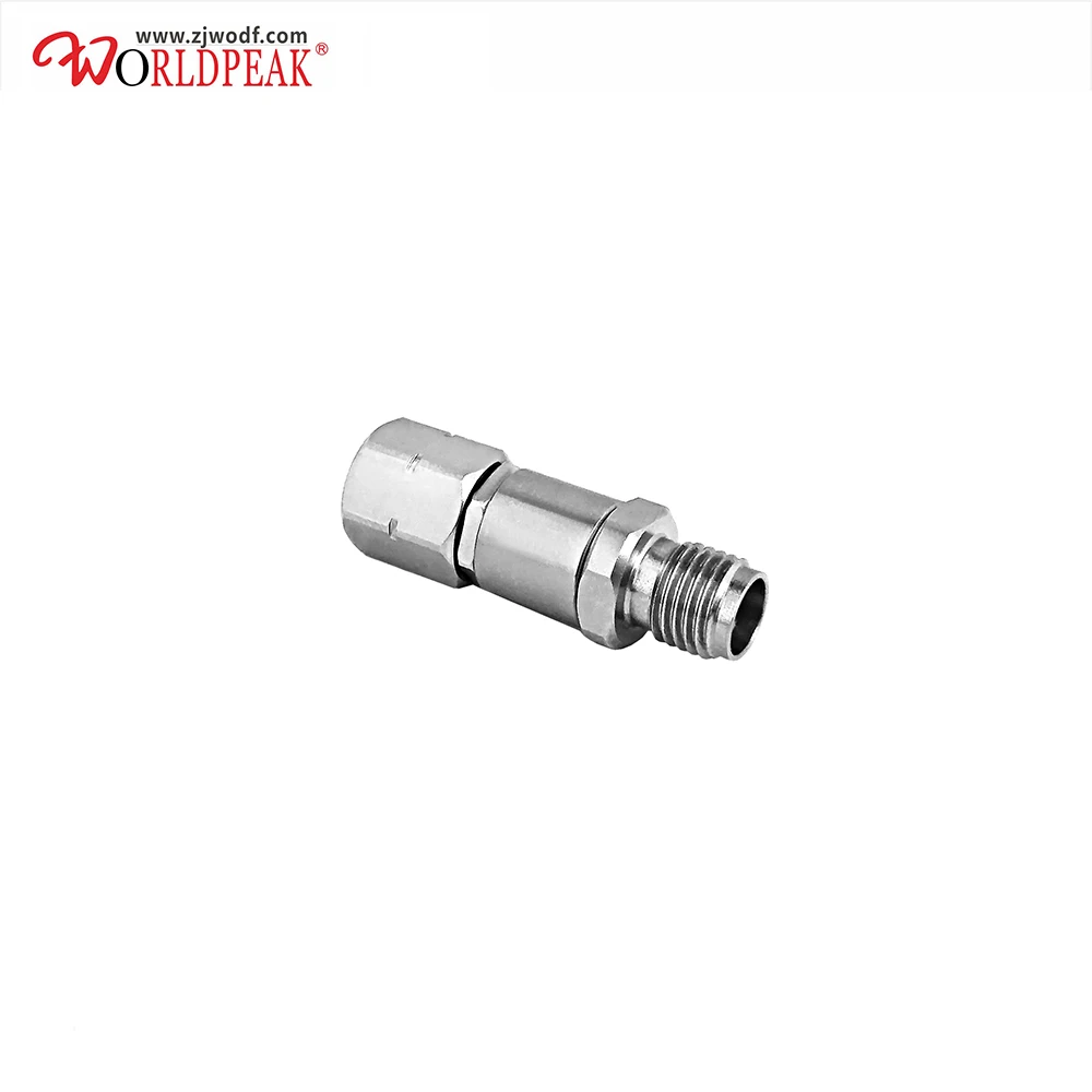 Free Shipping Stainless Steel 5G Millimeter Wave High Frequency 2.4mm male to 2.92mm female connector adapter