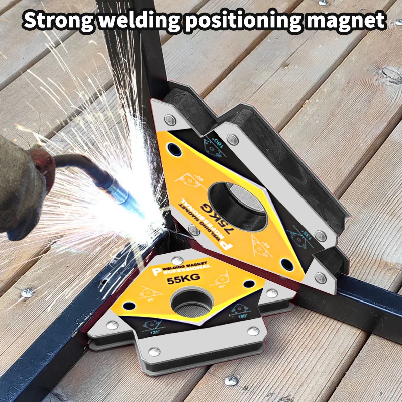 Strong Magnetic Welding Angle Holder Iron Suction Welding Right-Angle And 90-Degree Welding Positioner Welding Auxiliary Tools