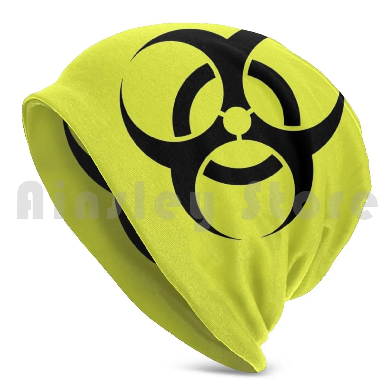 Biohazard Beanies Pullover Cap Comfortable Biohazard Danger Disease Warning