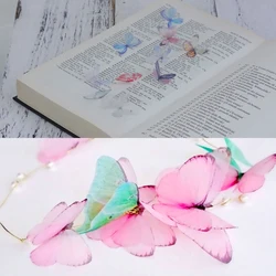 5 PC Kolorowy motyl do szycia odzieży DIY i tkaniny Koronkowy choker Organza Koronkowy ślub DIY Patchwork Materiały do szycia o długości 5 cm